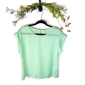5 for $20 J. Crew Lime Green Top Women’s Size 2